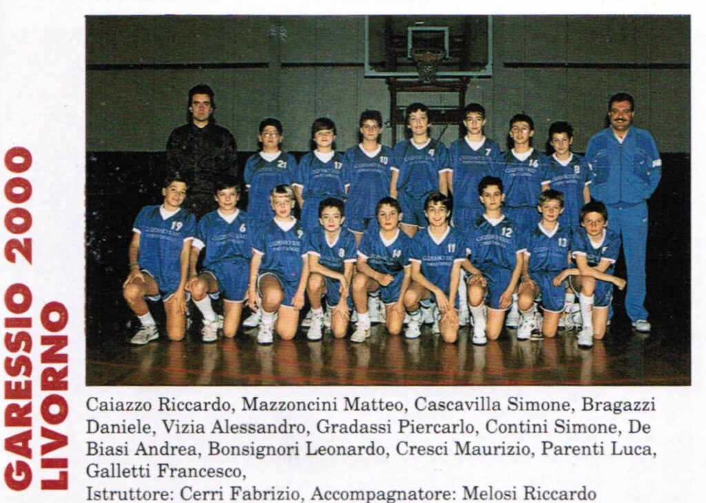 PALLACANESTRO LIVORNO MINIBASKET 1990