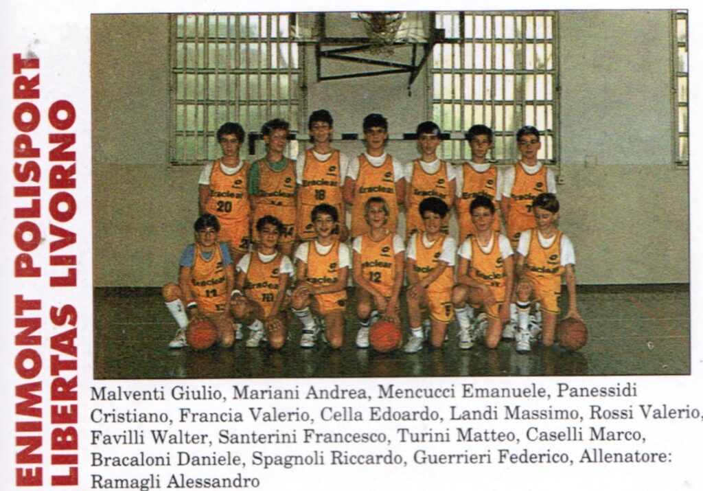 LIBERTAS LIVORNO MINIBASKET 1990